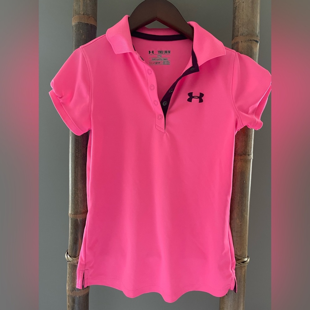 Under Armour HeatGear Pink Top
